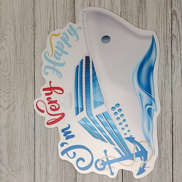 Nautical Cruise Theme Door Wall Art Magnets, Set Of 5, NWT Decor For Cruise Door - Picture 5 of 6